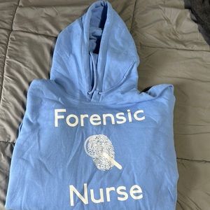 Hooded sweatshirt - forensic nurse